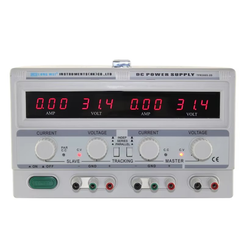Linear Lab Power Supply Adjustable - Zasilacz laboratoryjny dwukanałowy regulowany TPR-3005-2D, 30V