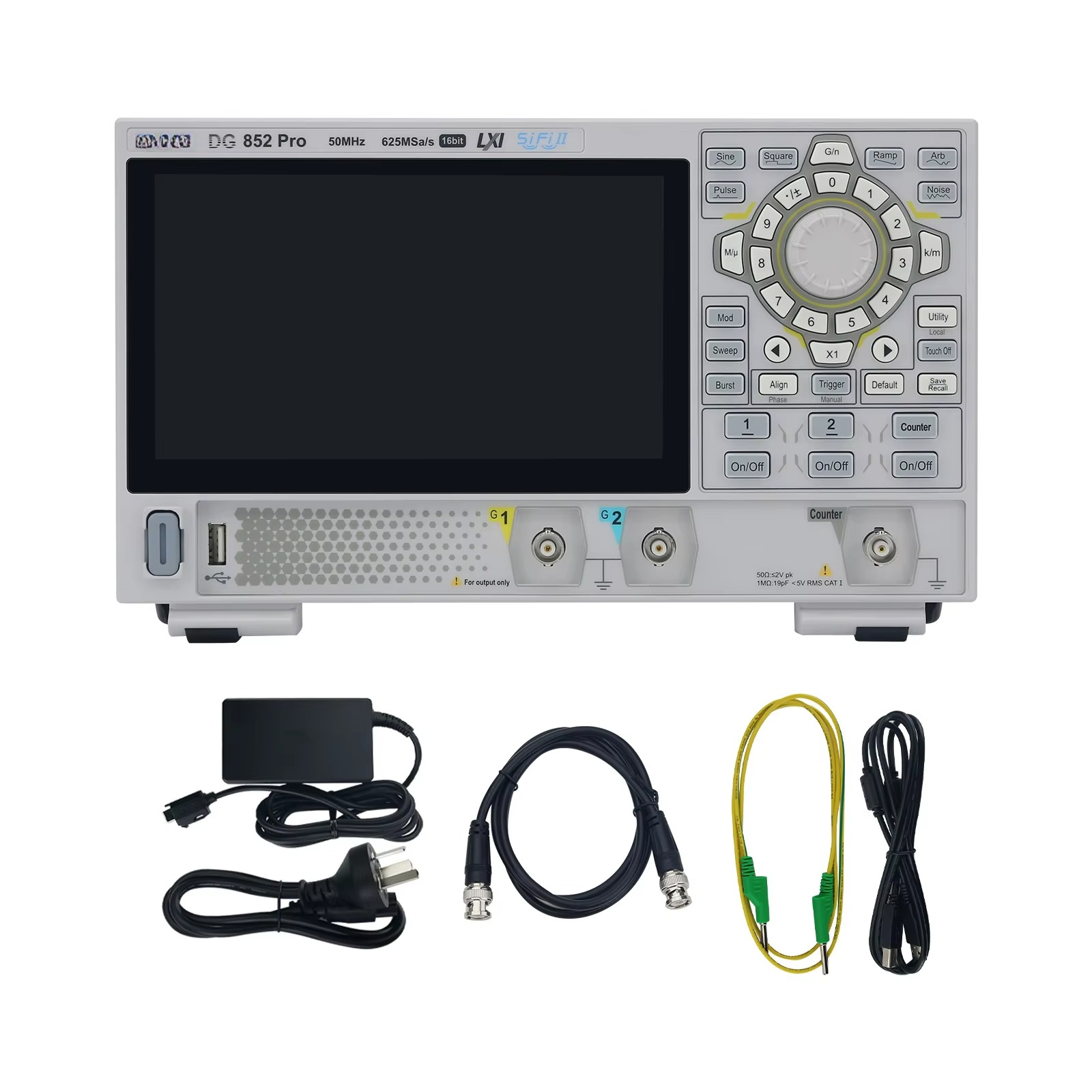 Function Arbitrary Waveform Generator - RIGOL DG852 Pro 50MHz Dwukanałowy Generator