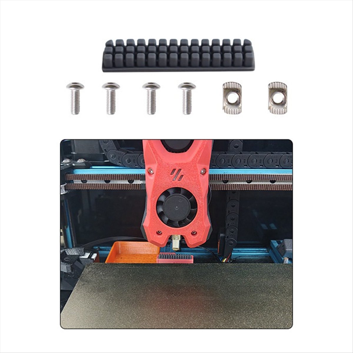 Voron 2.4 R2 Kit - (B63C) Silikonowa szczotka do dysz Voron