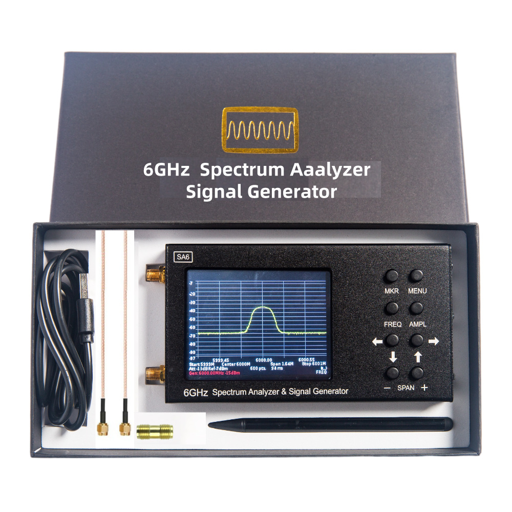 SA6 6GHz Cyfrowy Przenośny Ana – Signal Generator Spectrum Analyzer recenzja i cena