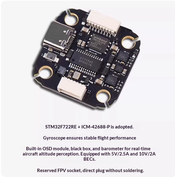 JHEMCU F722 NOXE F7 Zestaw Kon – Fpv Flight Controller F7 Stack 60A recenzja i cena