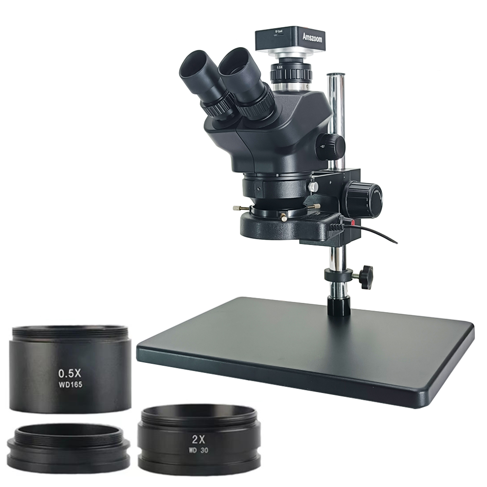 Mikroskop stereoskopowy trójok – Stereo Trinocular Microscope Pcb recenzja i cena