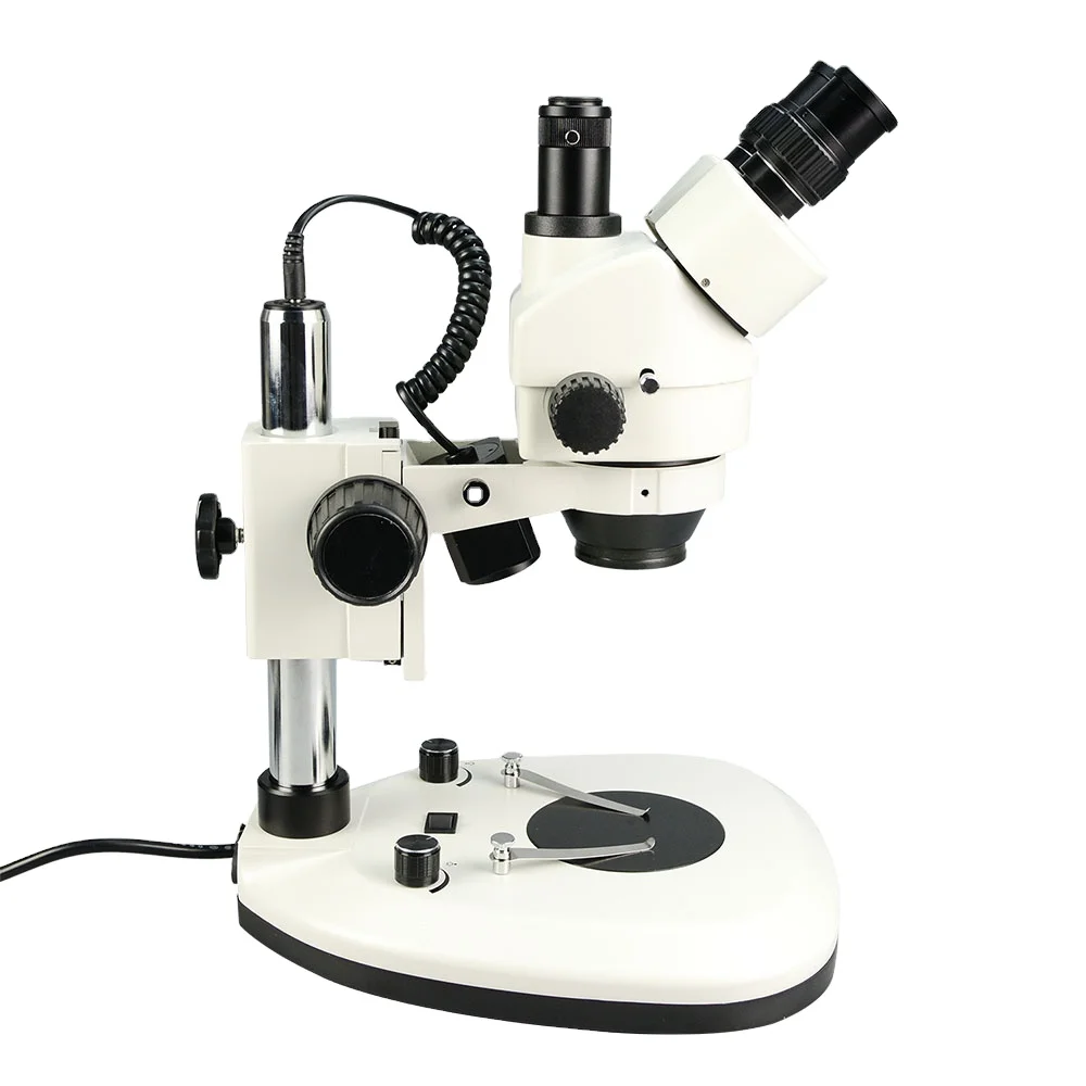 Mikroskop trójokularowy optycz – Stereo Trinocular Microscope Pcb recenzja i cena