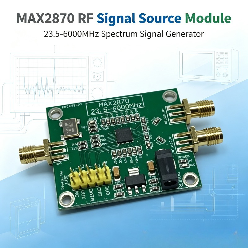 Moduł źródła sygnału RF MAX287 – Signal Generator Spectrum Analyzer recenzja i cena