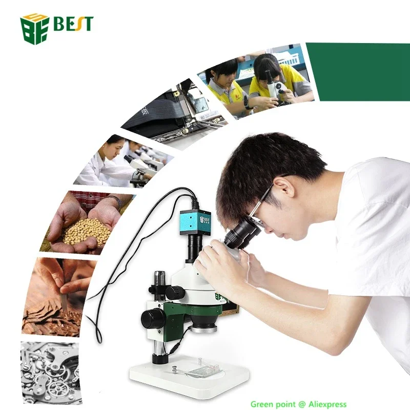Seria ZS7045 Stereofoniczny mi – Stereo Trinocular Microscope Pcb recenzja i cena