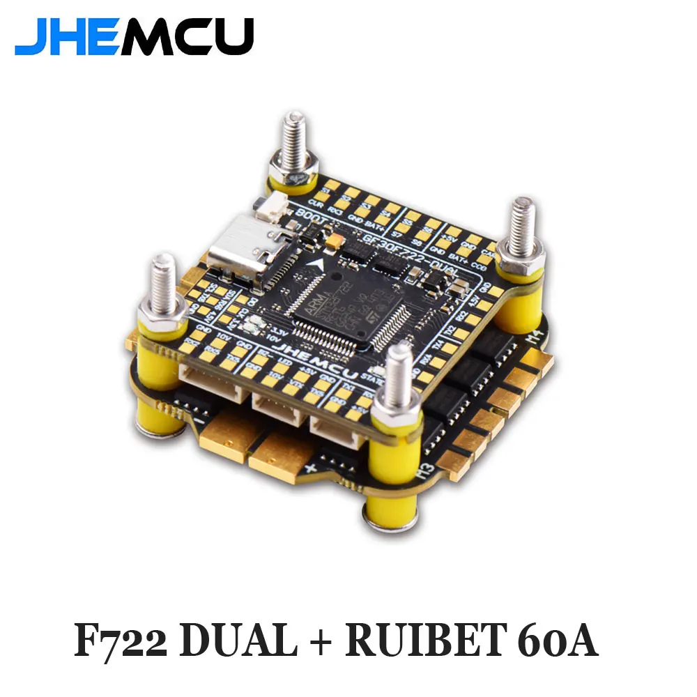 UniFlyJHEMCU F7 Stack F722 Pod – Fpv Flight Controller F7 Stack 60A recenzja i cena